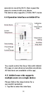 Preview for 10 page of Inkbird ISV-100W Manual