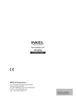 Preview for 16 page of Inkel IPT-8254 Operation Manual