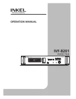 Inkel IVF-8201 Operation Manual предпросмотр