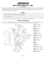 Inland DFS-100 ReefKeeper User Manual preview