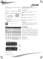 Preview for 5 page of Inline 32305Q User Manual