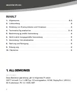 Preview for 2 page of Inline 33277 Instruction Manual