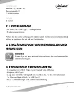 Preview for 3 page of Inline 33277 Instruction Manual