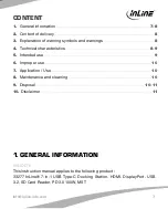 Preview for 7 page of Inline 33277 Instruction Manual