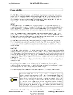 Preview for 4 page of Inline COURT DIRECTOR CD100 Operation Manual