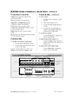 Preview for 5 page of Inline MSV0804 Operation Manual