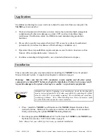 Preview for 6 page of Inline VKM01 Operation Manual