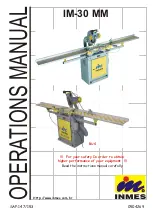 Inmes IM-30 MM Operation Manual preview