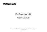 InMotion E-Scooter Air User Manual предпросмотр