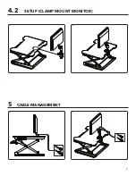 Предварительный просмотр 6 страницы INMOVEMENT STANDING DESK LITE Operation Manual