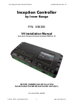 Inner Range 996300 Installation Manual preview