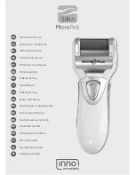 Preview for 1 page of Inno Essentials silk'n micropedi Instructions For Use Manual