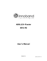 Innoband 8012-R2 User Manual preview