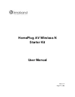 Предварительный просмотр 1 страницы Innoband HomePlug AV 200P1-I1 User Manual