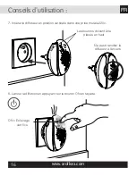 Preview for 16 page of INNOBIZ Pluglia Alize Instructions For Use Manual