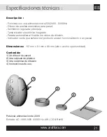 Preview for 21 page of INNOBIZ Pluglia Alize Instructions For Use Manual