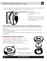 Preview for 26 page of INNOBIZ Pluglia Alize Instructions For Use Manual