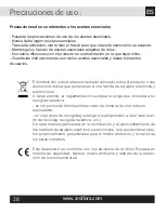 Preview for 28 page of INNOBIZ Pluglia Alize Instructions For Use Manual