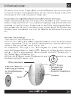 Preview for 29 page of INNOBIZ Pluglia Alize Instructions For Use Manual