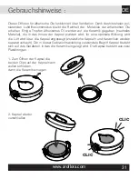 Preview for 31 page of INNOBIZ Pluglia Alize Instructions For Use Manual