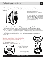 Preview for 44 page of INNOBIZ Pluglia Alize Instructions For Use Manual