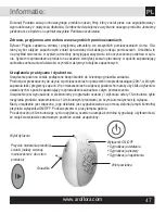 Preview for 47 page of INNOBIZ Pluglia Alize Instructions For Use Manual