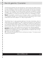 Preview for 57 page of INNOBIZ Pluglia Alize Instructions For Use Manual