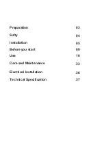 Preview for 2 page of Innocenti ICONTFT60 User Manual