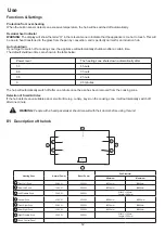 Preview for 12 page of Innocenti ICONTFT90 User Manual