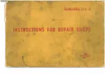 Innocenti Lambretta 150 d Instructions For Repair Shops preview