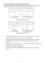 Preview for 25 page of Innocenti UBIND60AL Instruction Manual