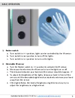 Preview for 5 page of Innoci-USA illumirror 63402028 User Manual