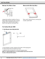 Предварительный просмотр 4 страницы Innoci-USA Illumirror 69252235 User Manual