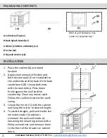 Предварительный просмотр 2 страницы Innoci-USA San Clemente 93362512 User Manual