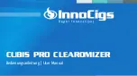 Preview for 1 page of InnoCigs CUBIS PRO User Manual