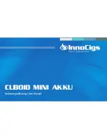 InnoCigs CUBOID MINI AKKU User Manual предпросмотр