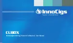 Preview for 1 page of InnoCigs CUBOX User Manual