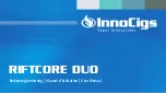 Preview for 1 page of InnoCigs RIFTCORE DUO User Manual