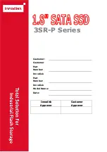 Preview for 1 page of Innodisk 3SR-P Series Manual