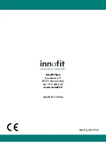 Предварительный просмотр 20 страницы Innofit INN - 704 User Manual