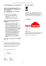 Preview for 13 page of Innohome Charlie Installation And User Manual