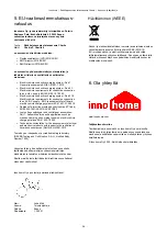 Preview for 26 page of Innohome Charlie Installation And User Manual