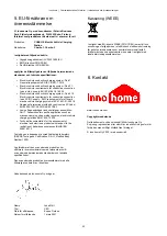 Preview for 52 page of Innohome Charlie Installation And User Manual