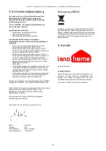 Preview for 88 page of Innohome Charlie Installation And User Manual