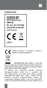 Предварительный просмотр 6 страницы INNOLIVING Beaure INN-202 User Manual