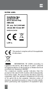 Предварительный просмотр 12 страницы INNOLIVING Beaure INN-202 User Manual