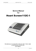 Innomed Medical Hear Screen 112C-1 Service Manual preview