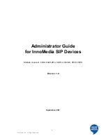 InnoMedia 6308 Administrator'S Manual preview