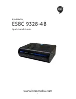 InnoMedia ESBC 9328-4B Quick Install Manual preview