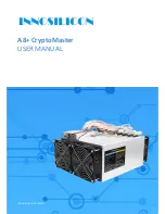 Preview for 1 page of INNOSILICON A8+ CryptoMaster User Manual